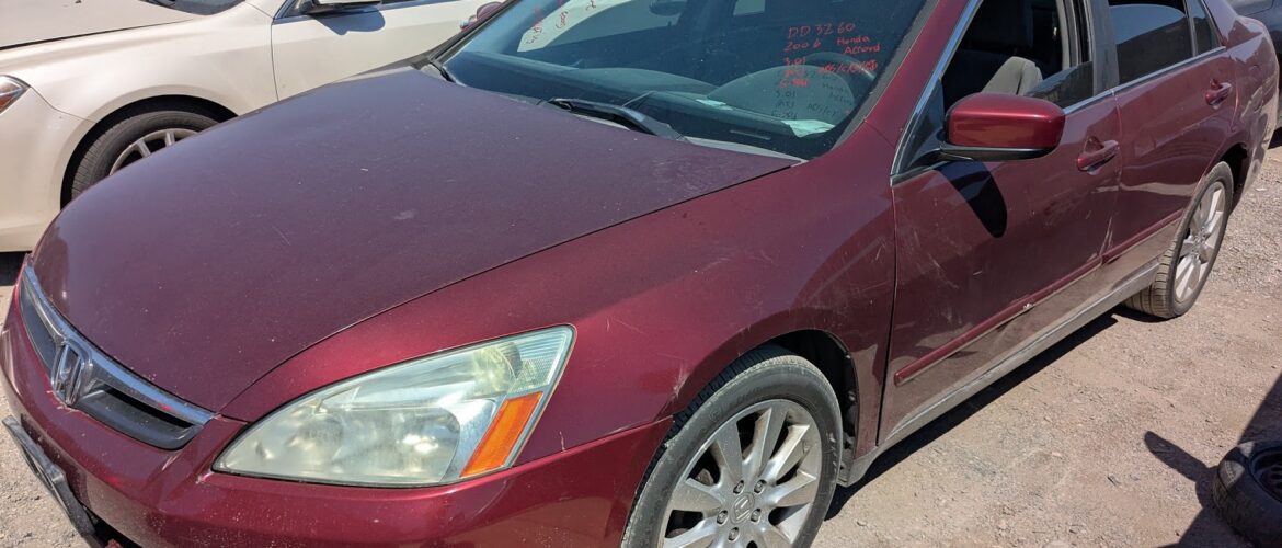 2006 HONDA ACCORD – DD3260