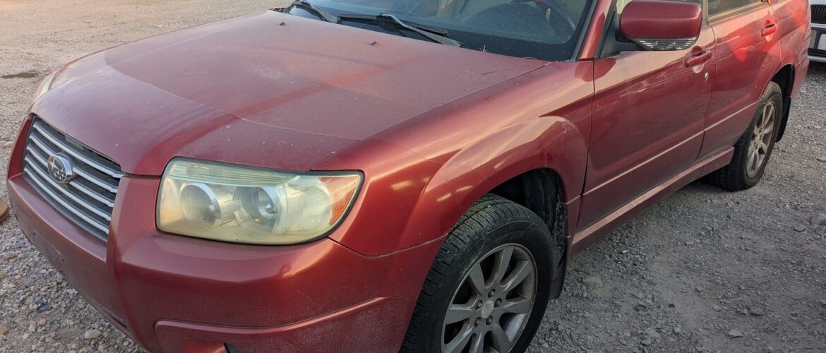 2006 SUBARU FORESTER – DD3370