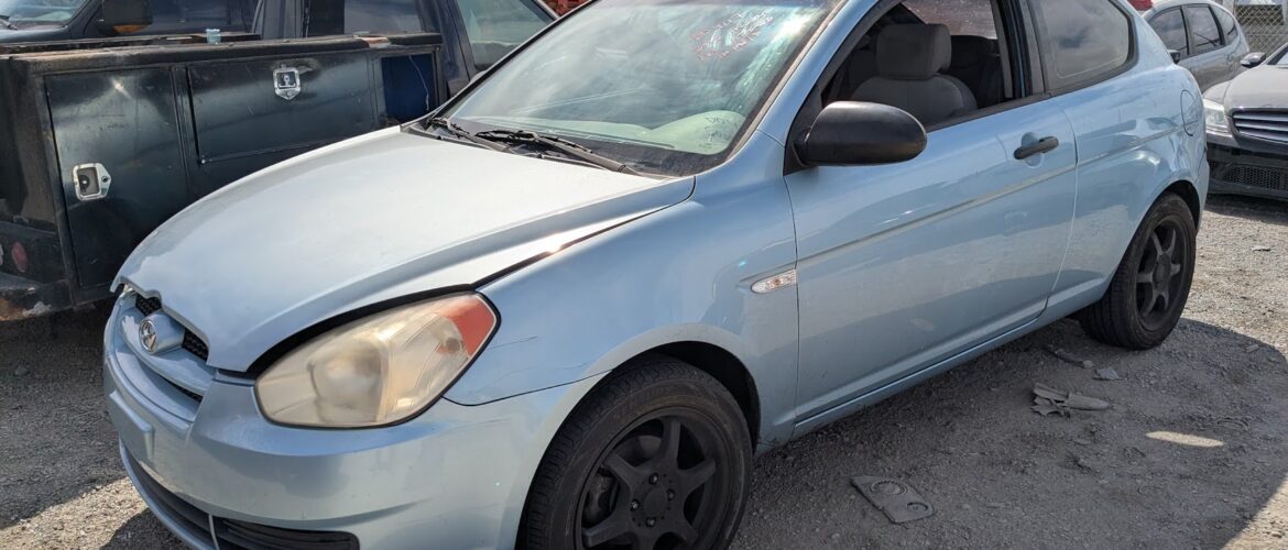 2008 HYUNDAI ACCENT – DD4117