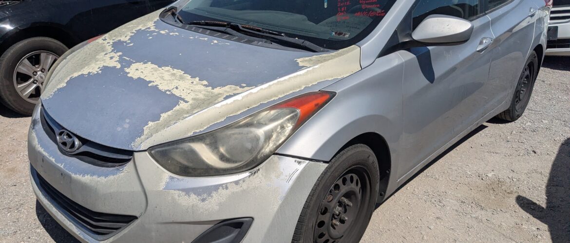2012 HYUNDAI ELANTRA – DD4290