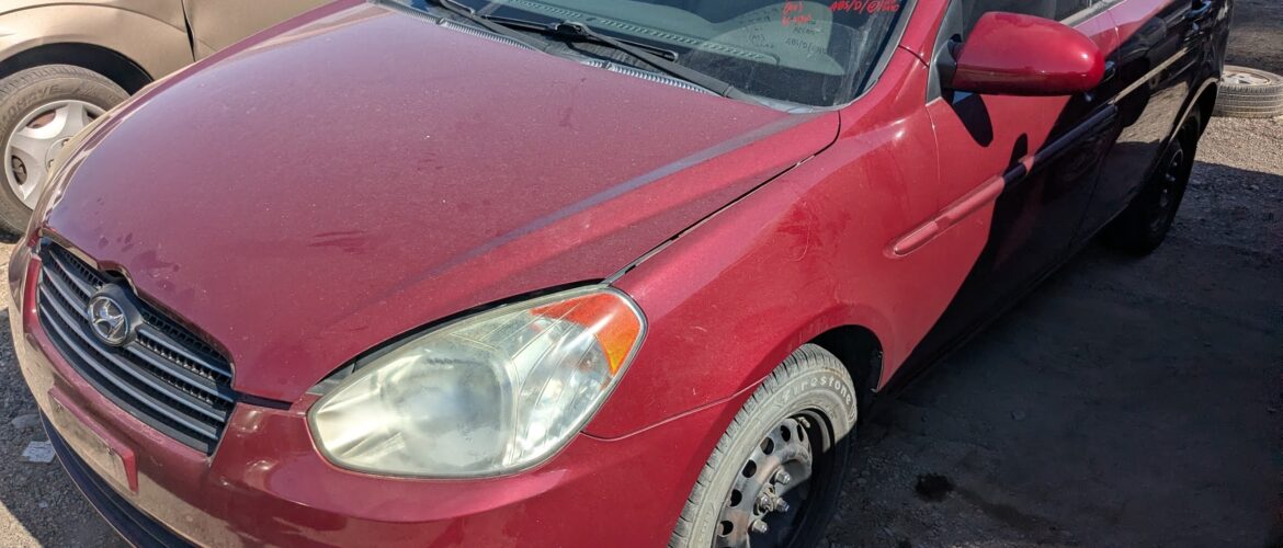 2009 HYUNDAI ACCENT – DD4298