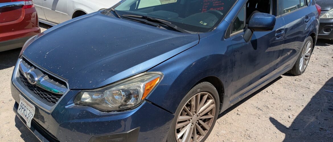 2013 SUBARU IMPREZA – DD4395